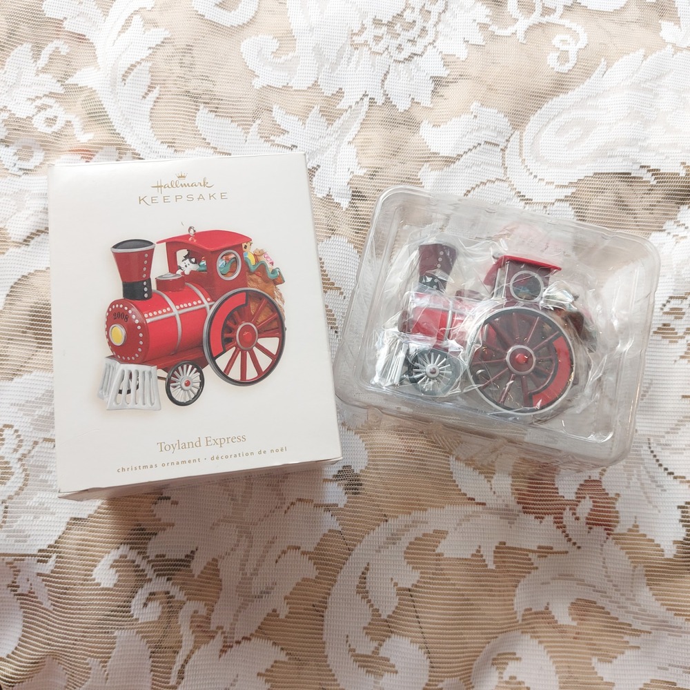 Hallmark Keepsake 2008 Toyland Express Train Christmas Ornament Kit E Kat